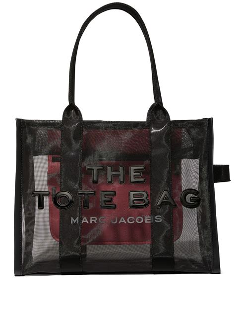 clear tote bag marc jacobs|marc jacobs tote bag farfetch.